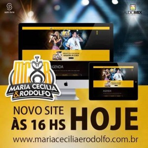 Entrou no ar na tarde de hoje, terça-feira (25/6), a partir das 16h, o novo site da dupla Maria Cecília ...