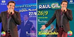 Neste final de semana só vai dar Paulinho Reis na TV, dia 26 ele estará no Programa Raul Gil do ...